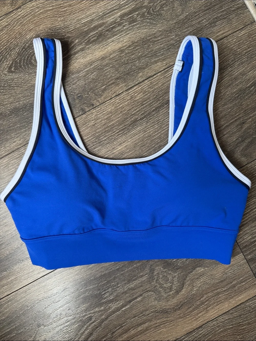 Athleta Blue sports bra